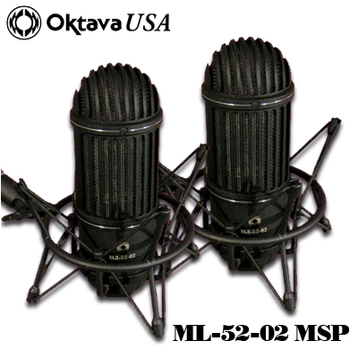 ML-52-02 Stereo Pair Ribbon Mic