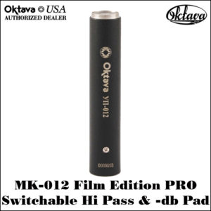 MK-012 Film Edition PRO Hyper-Cardioid Capsule with Switchable Hi Pass & -db Pad